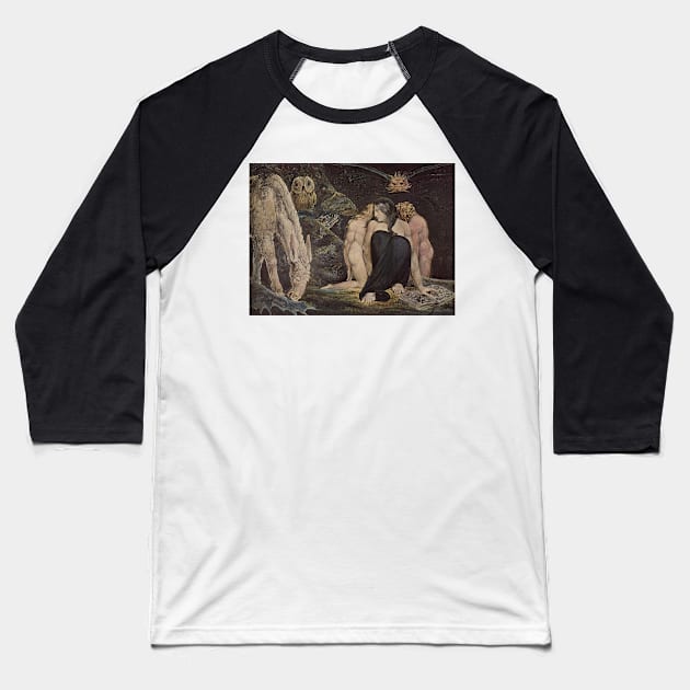 hecate the night of enitharmon s joy 1795 - William Blake Baseball T-Shirt by Kollagio